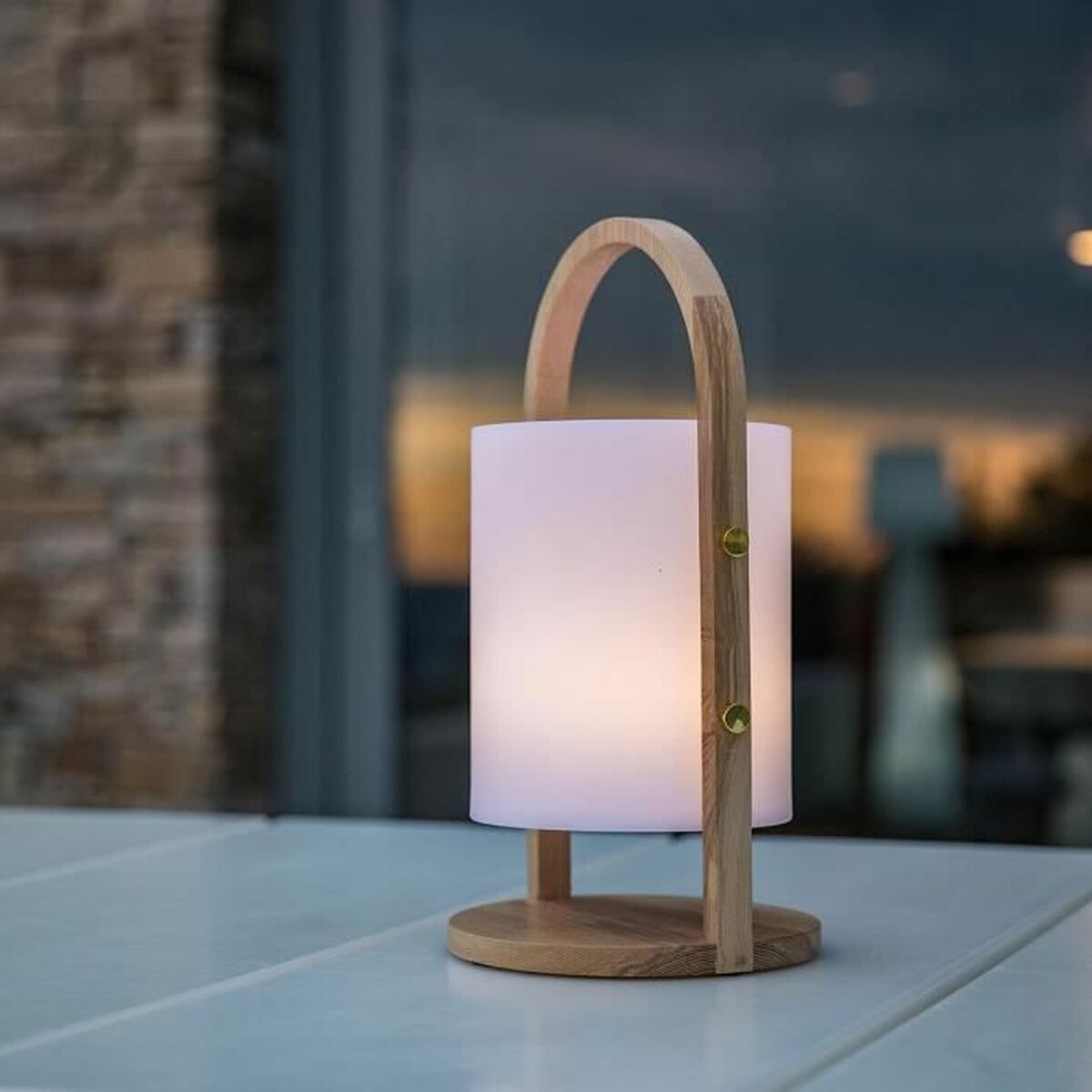 Stolní lampa Lumisky Bílý